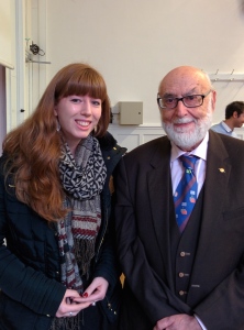 Photo with Prof. Englert
